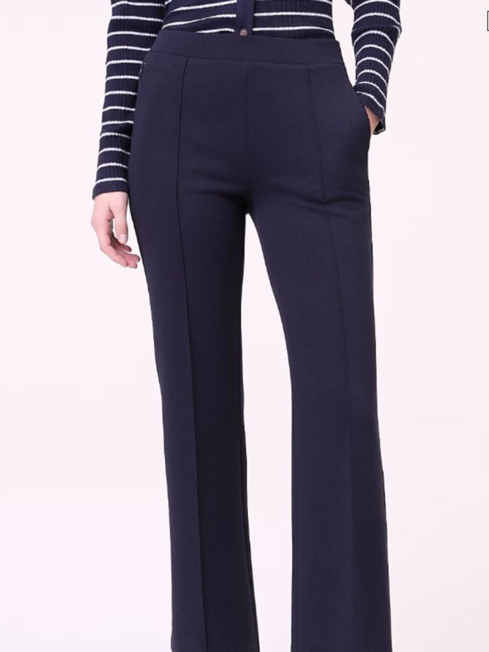 Ann Taylor Easy Fit Flare Ankle Pant Petite M / New with Tags - Picture 2 of 6